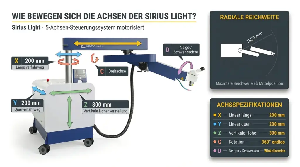 achsenbewegung und arbeitsbereich der industriellen laser schweissmaschine sirius light achsenbewegung und arbeitsbereich der industriellen laser schweissmaschine sirius light