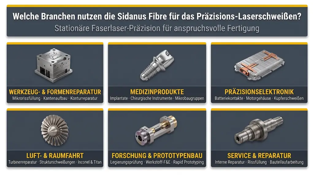 branchen die sidanus fibre fuer praezisions laser schweissen einsetzen branchen die sidanus fibre fuer praezisions laser schweissen einsetzen