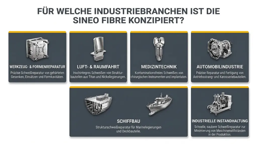 branchen fuer die das sineo fibre laser schweisssystem entwickelt wurde branchen fuer die das sineo fibre laser schweisssystem entwickelt wurde