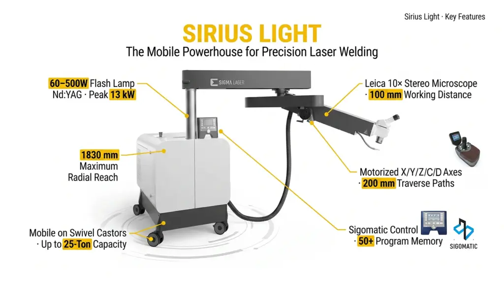 industrial laser welding system sirius light key features industrial laser welding system sirius light key features