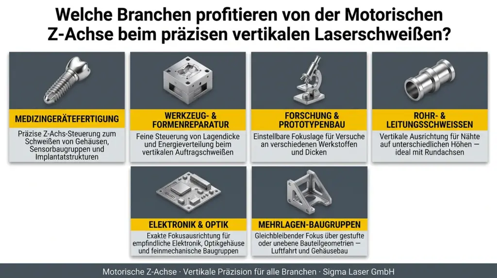 industrielle anwendungen motorisierter z achsen fuer automatisiertes laser schweissen industrielle anwendungen motorisierter z achsen fuer automatisiertes laser schweissen