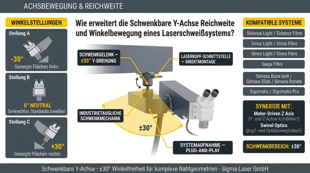 infografik achsenbewegung und arbeitsbereich des schwenkbaren y achsenmoduls fuer laser schweissen infografik achsenbewegung und arbeitsbereich des schwenkbaren y achsenmoduls fuer laser schweissen