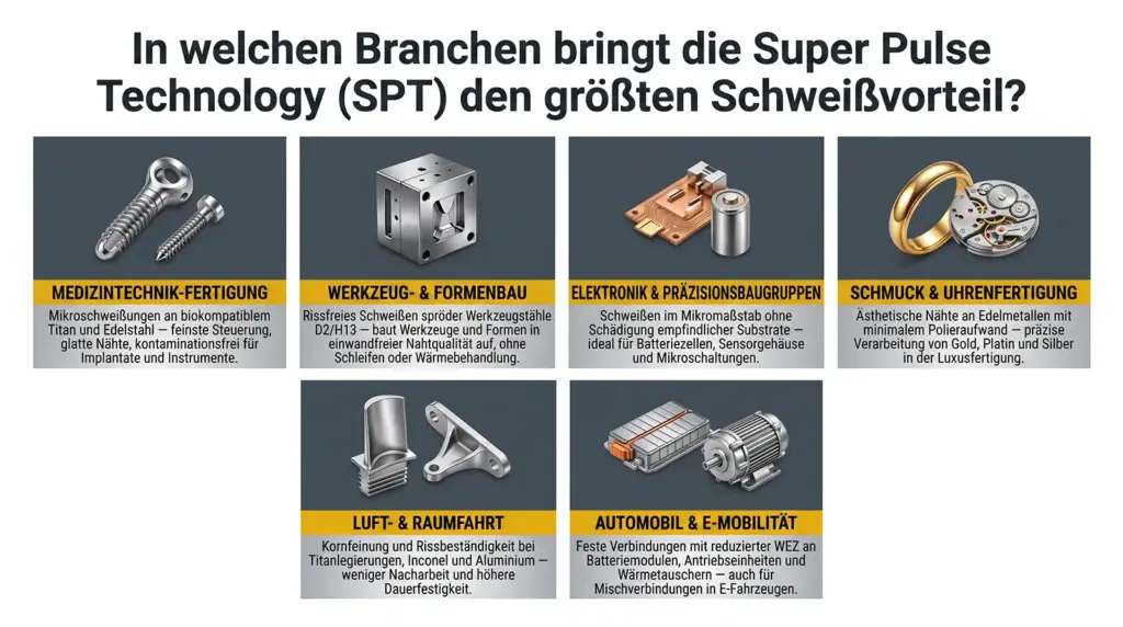infografik industrielle anwendungen der super pulse technologie spt infografik industrielle anwendungen der super pulse technologie spt