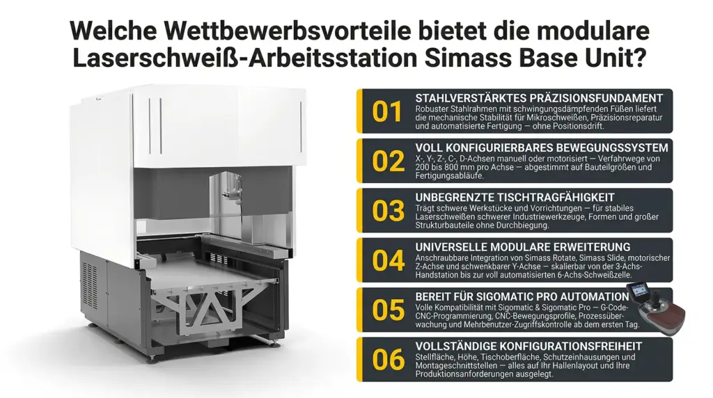infografik wettbewerbsvorteile der modularen schweissplattform simass base unit fuer automatisierung infografik wettbewerbsvorteile der modularen schweissplattform simass base unit fuer automatisierung