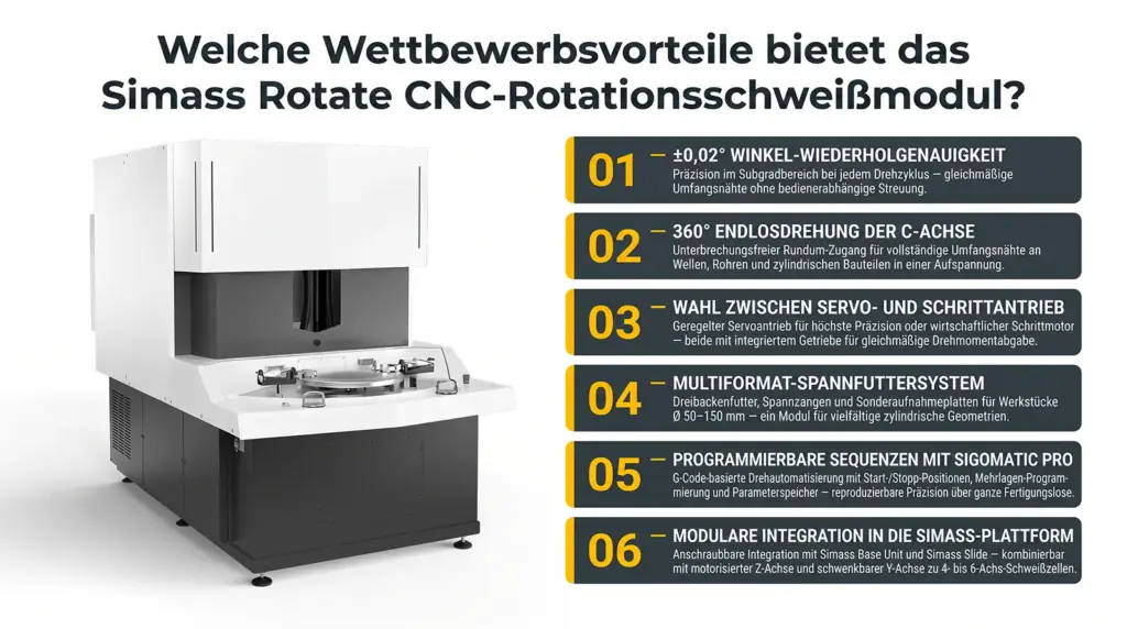 infografik wettbewerbsvorteile des cnc drehschweissmoduls simass rotate infografik wettbewerbsvorteile des cnc drehschweissmoduls simass rotate