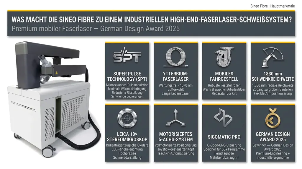 warum das sineo fibre ein hochwertiges industrielles laser schweisssystem ist warum das sineo fibre ein hochwertiges industrielles laser schweisssystem ist