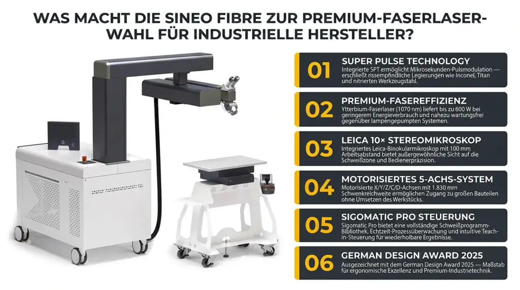 wettbewerbsvorteile des sineo ytterbium fibre laser schweisssystems wettbewerbsvorteile des sineo ytterbium fibre laser schweisssystems