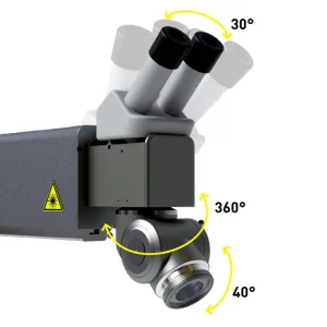 swivel optics 360 degree laser welding machine