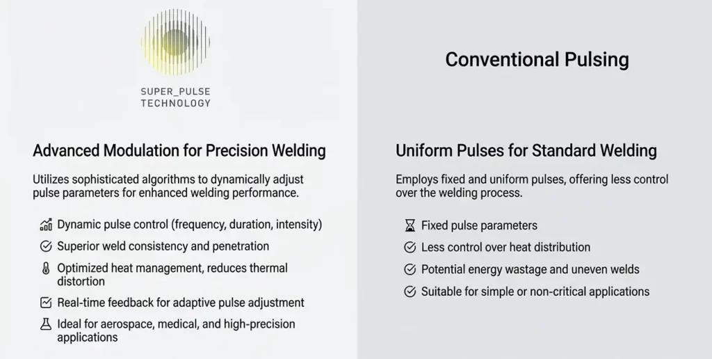 comparison SPT pulse podulation vs conventional pulsing comparison SPT pulse podulation vs conventional pulsing