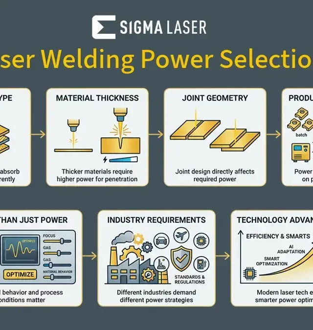 laser welding power selection key factors for optimal efficiency