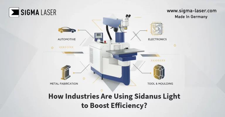 Sidanus Light 18 Industrial Applications of Sidanus Light Industrial Laser Welding System