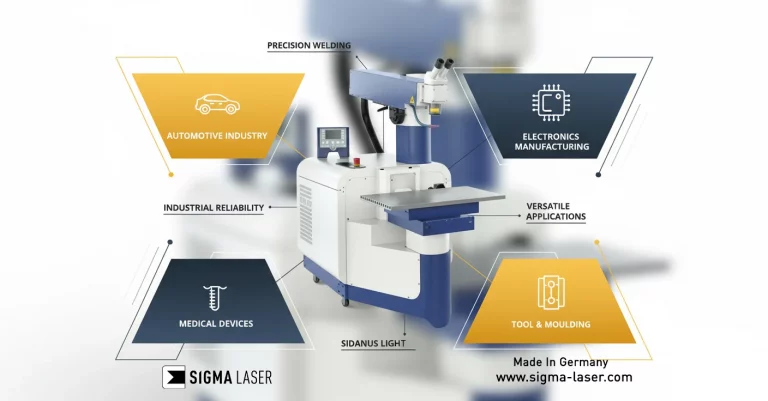 Sidanus Light 22 Sidanus Light: Stationary laser welding system