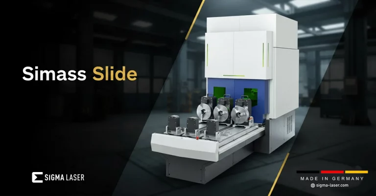 Simass Slide 30 Simass Slide – Automated Welding Platform for Large Workpieces