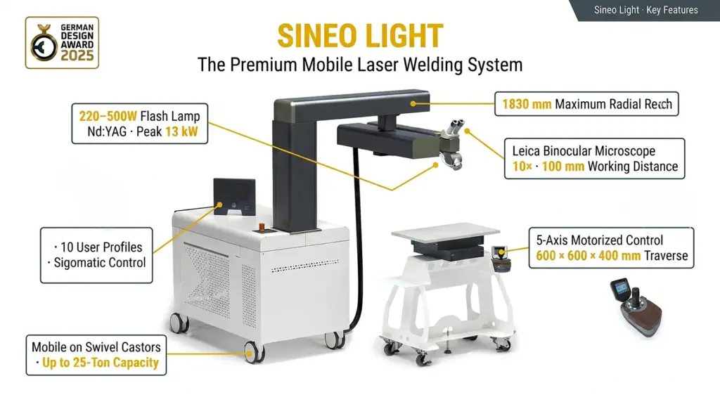 caracteristicas principales sistema de soldadura laser sineo light caracteristicas principales sistema de soldadura laser sineo light