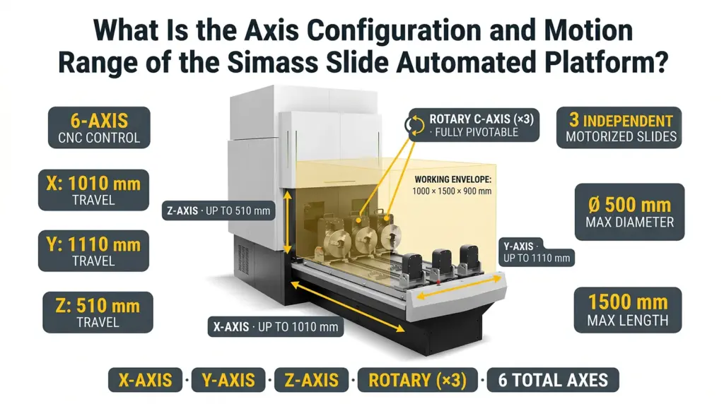 infografia alcance de movimiento de ejes simass slide soldadura laser automatizada infografia alcance de movimiento de ejes simass slide soldadura laser automatizada