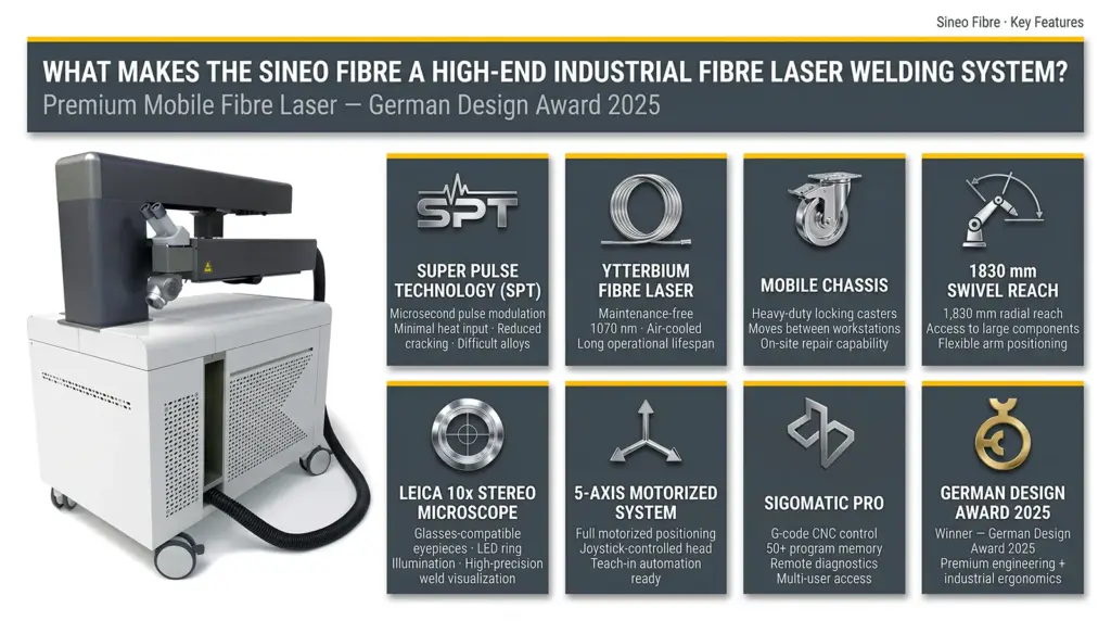 o que torna o sineo fibre um sistema industrial de soldagem laser premium o que torna o sineo fibre um sistema industrial de soldagem laser premium