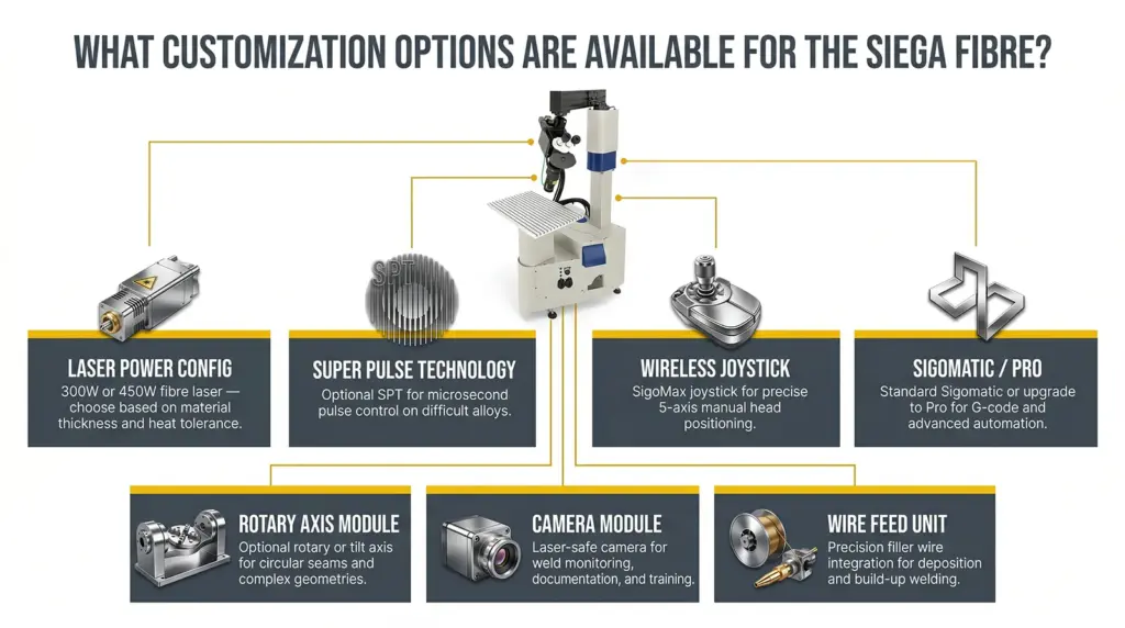 opcoes personalizacao sistema soldagem laser siega fibre opcoes personalizacao sistema soldagem laser siega fibre