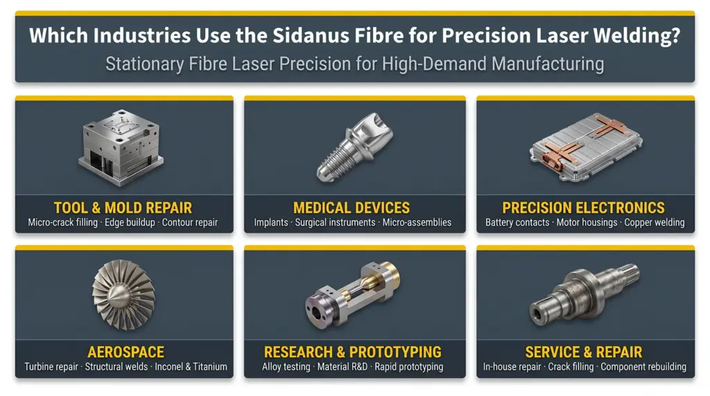 sectores industriales soldadura laser precision sidanus fibre sectores industriales soldadura laser precision sidanus fibre