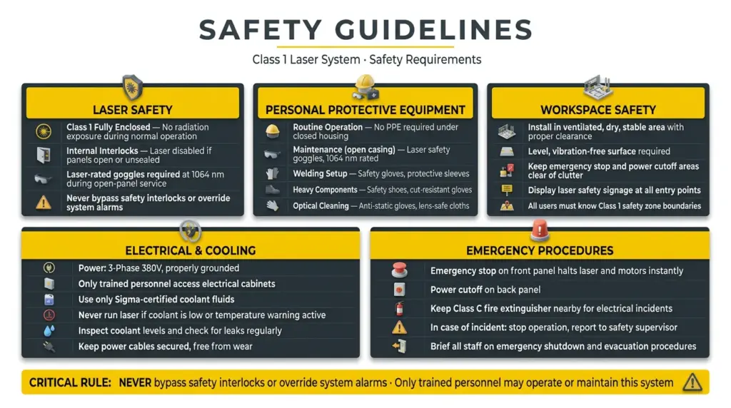 safety guidelines-class 1 laser welding systems safety guidelines-class 1 laser welding systems