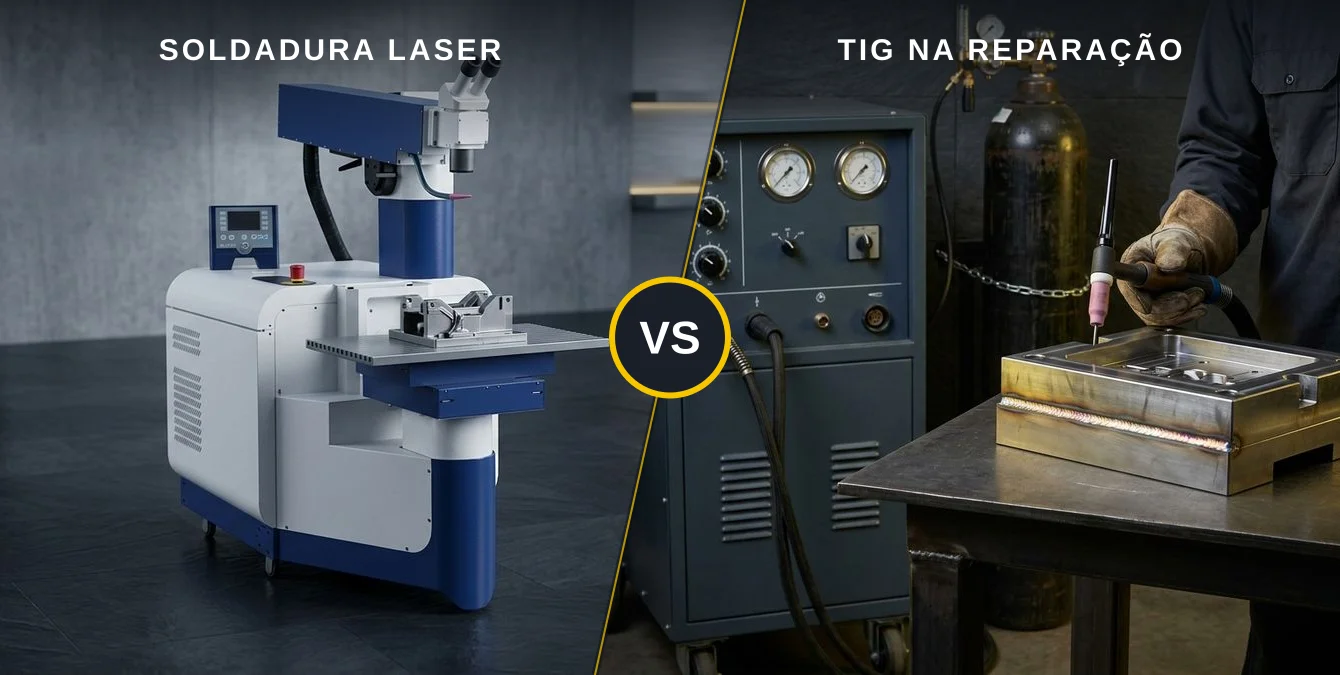 Soldadura Laser vs. TIG na Reparação de Moldes: Qual Escolher? Soldadura Laser vs. TIG na Reparação de Moldes: Qual Escolher?