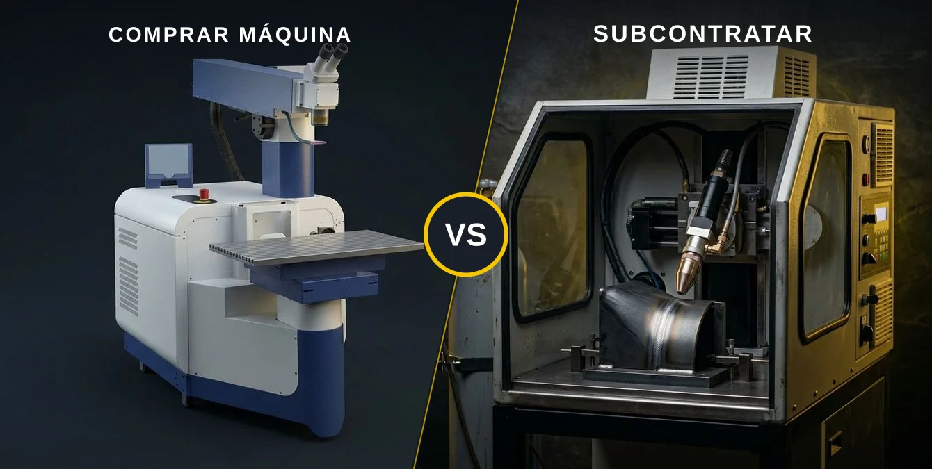 Comprar Máquina de Soldadura Laser ou Subcontratar? Análise para Empresas de Moldes Comprar Máquina de Soldadura Laser ou Subcontratar? Análise para Empresas de Moldes