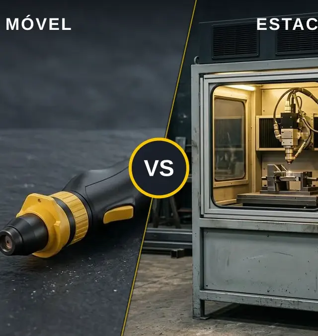 Máquina Móvel ou Estacionária: Qual Faz Sentido na Sua Empresa de Moldes? Máquina Móvel ou Estacionária: Qual Faz Sentido na Sua Empresa de Moldes?
