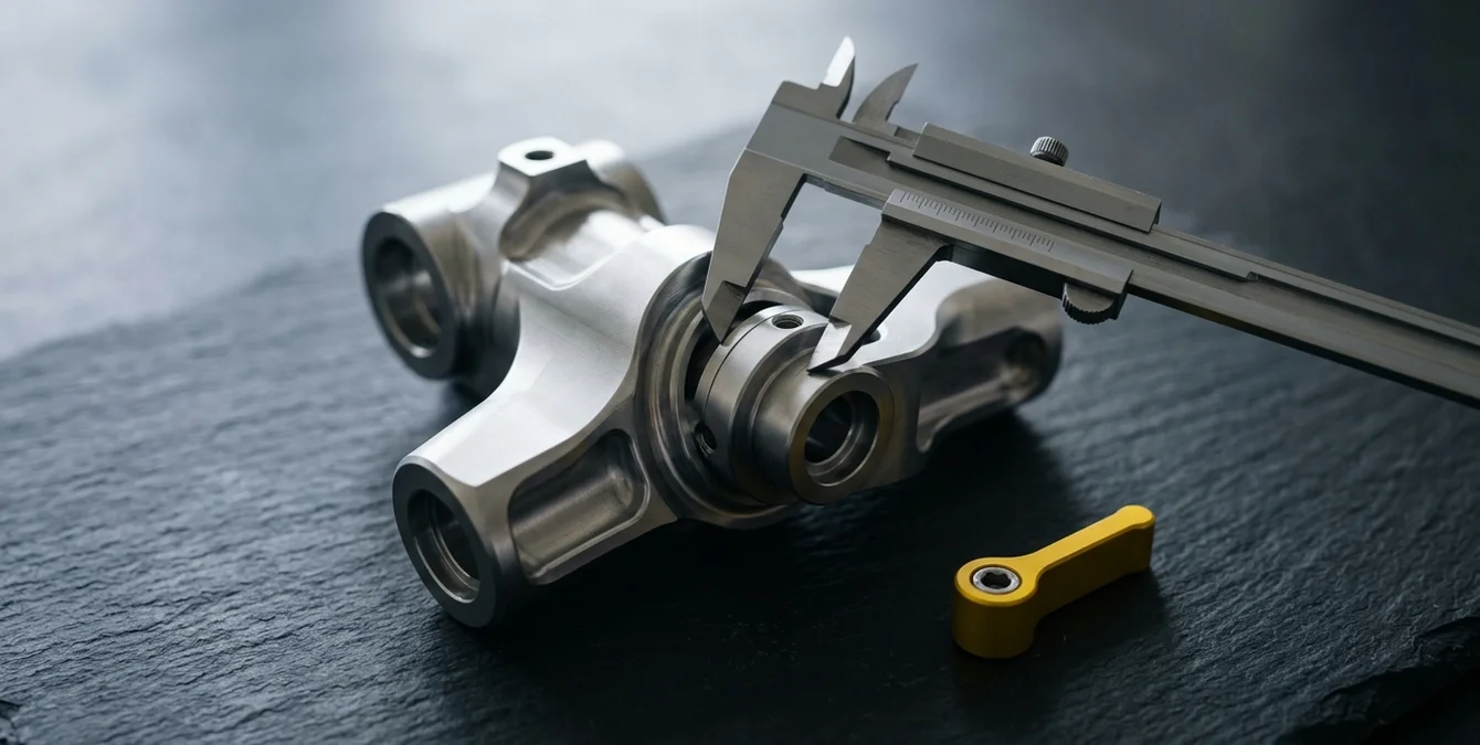 Symbolische Darstellung der Präzision und Flexibilität von fünf Achsen CNC-Laserschweißen mit Messschieber und mechanischem Teil Symbolische Darstellung der Präzision und Flexibilität von fünf Achsen CNC-Laserschweißen mit Messschieber und mechanischem Teil